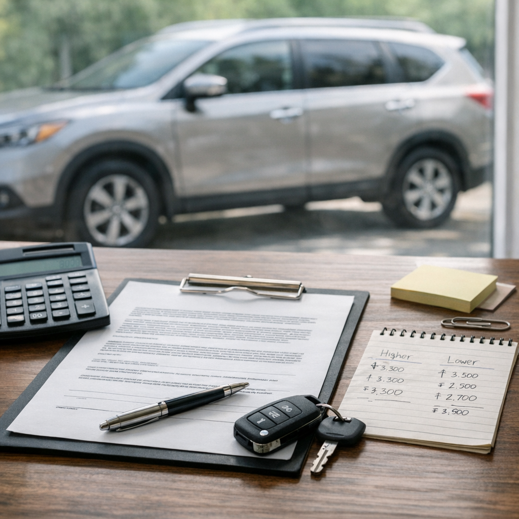 Comment lire une mensualité de voiture en LLD sans se tromper